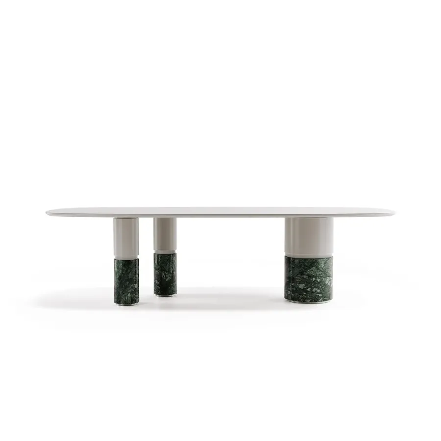 obrazek 5 Włoski modernistyczny stół owalny - do jadalni