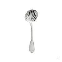 Picture Beautiful silver parmesan spoon in the shape of a shell – Zaramella Argenti