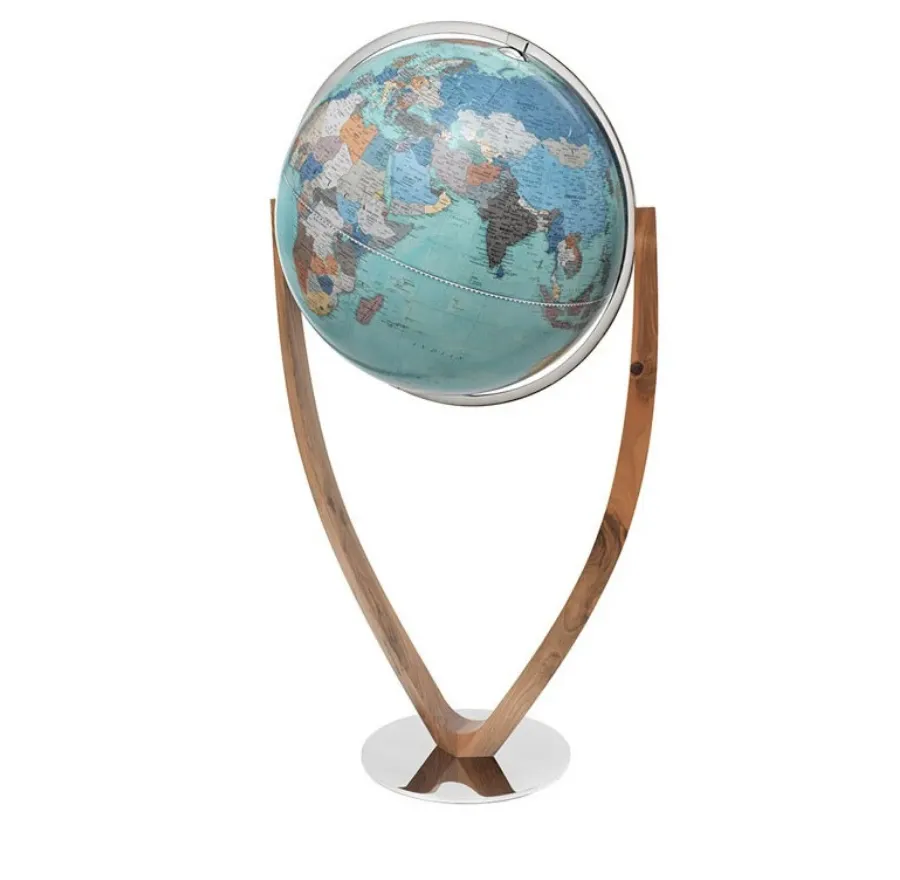 picture 2 A refined globe for the living room or other room Vertigo Aquamarine - 75 x 60 x h.130 cm