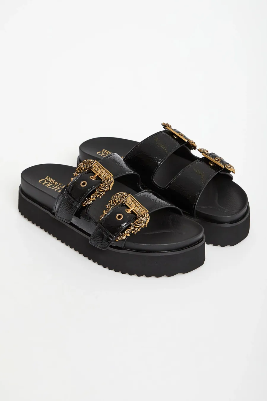 obrazek 1 Klapki damskie na platformie VERSACE JEANS COUTURE Versace Jeans Couture