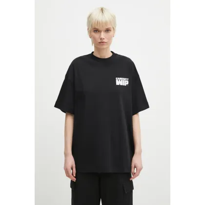 Zdjęcie Carhartt WIP t-shirt bawełniany S/S Day Off T-Shirt damski kolor czarny I034679