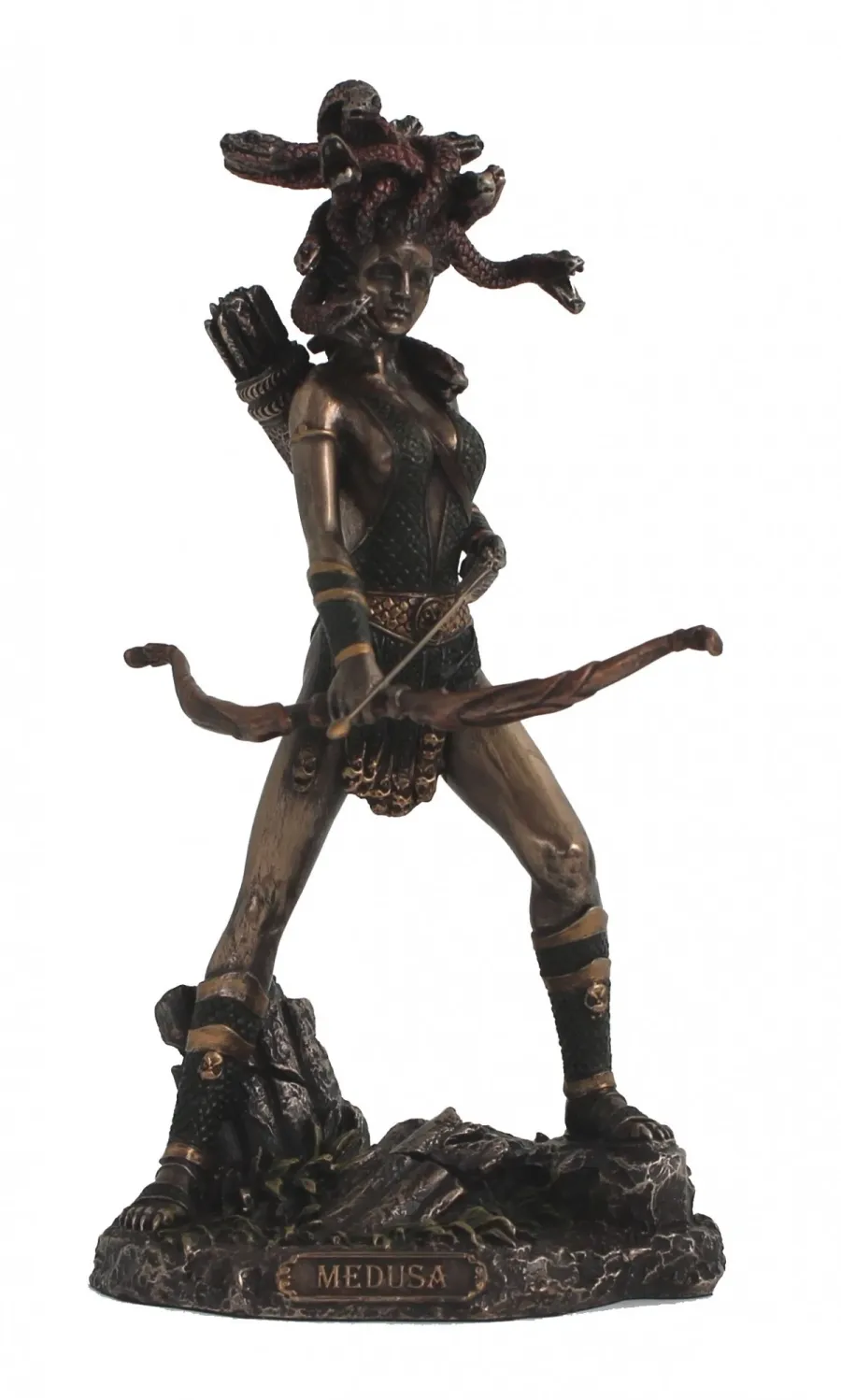 obrazek 1 Stylowa statuetka z żywicy - Meduza