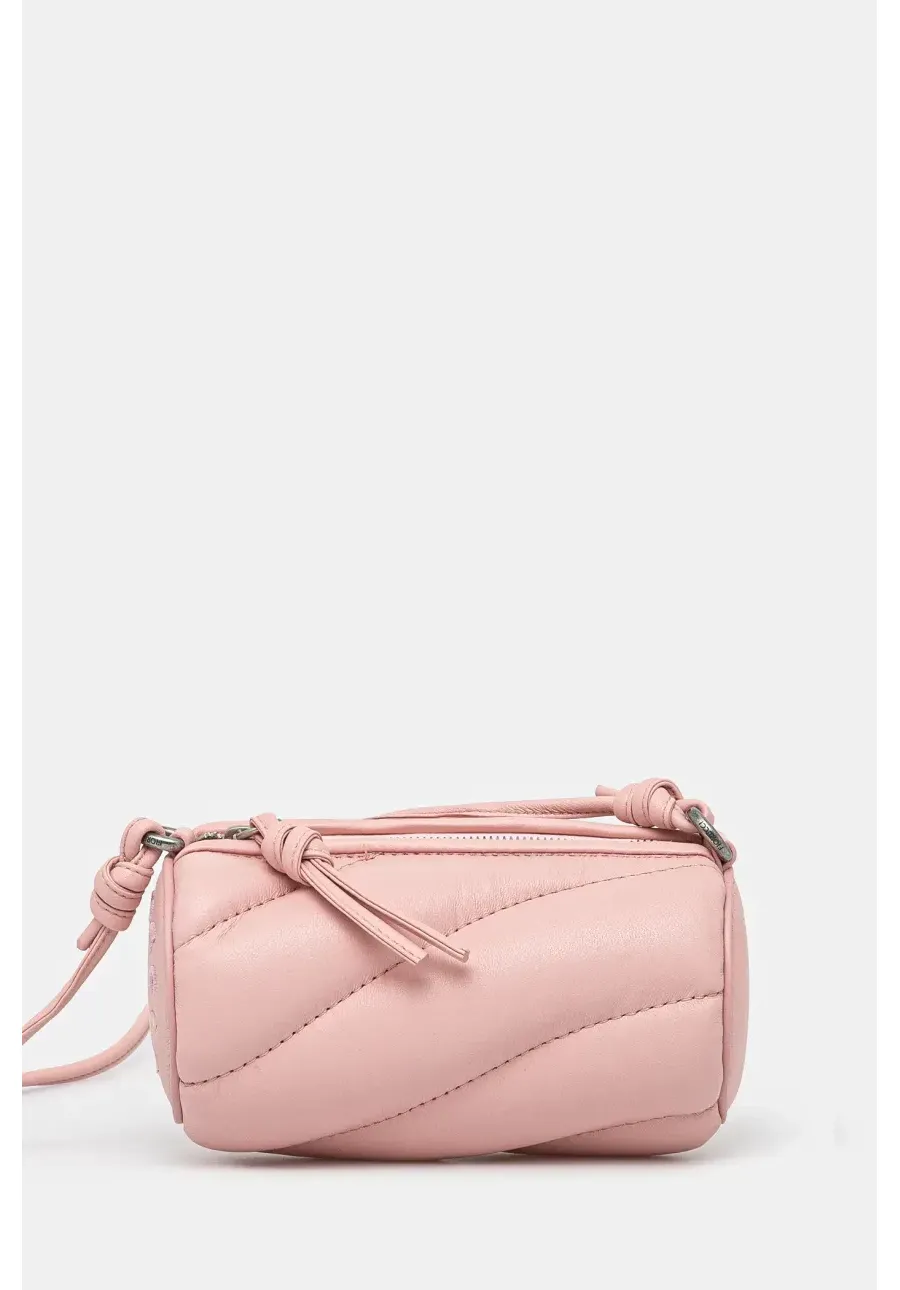 obrazek 1 Fiorucci torebka skórzana Leather Micro Mella Bag kolor różowy U01FMASL005LE04PN02