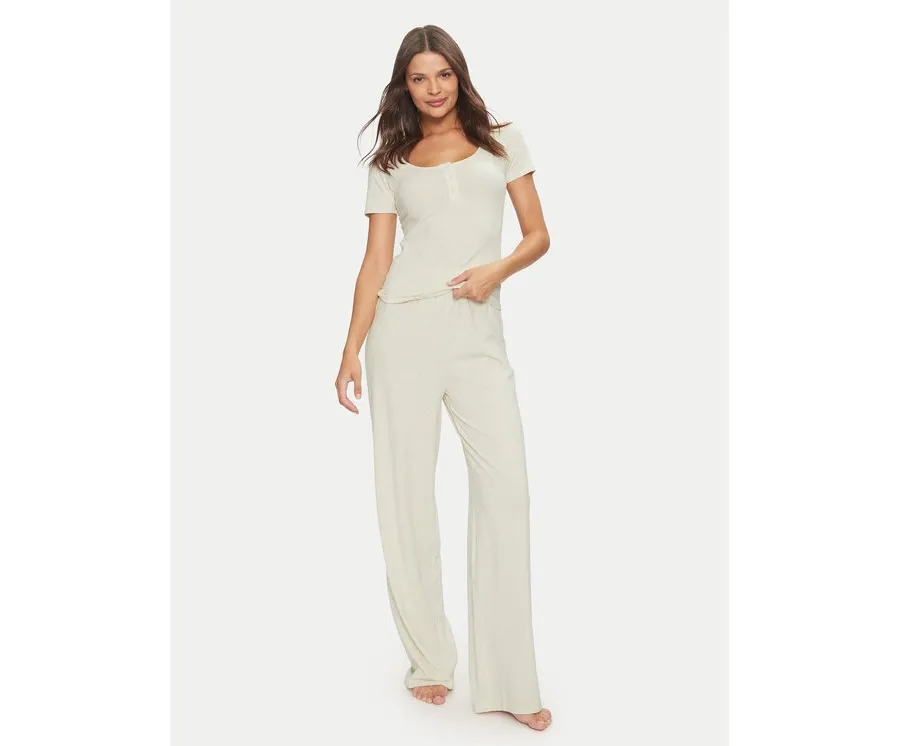 obrazek 1 Guess Piżama O4YX02 KBBU1 Écru Regular Fit