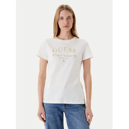 Zdjęcie Guess T-Shirt V5YI03 I3Z14 Biały Regular Fit