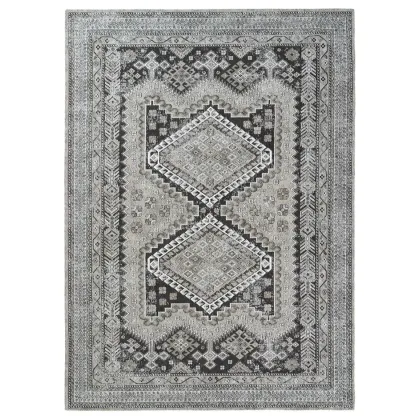 Picture Elegant gray classic vintage carpet - KASHMIR 54104