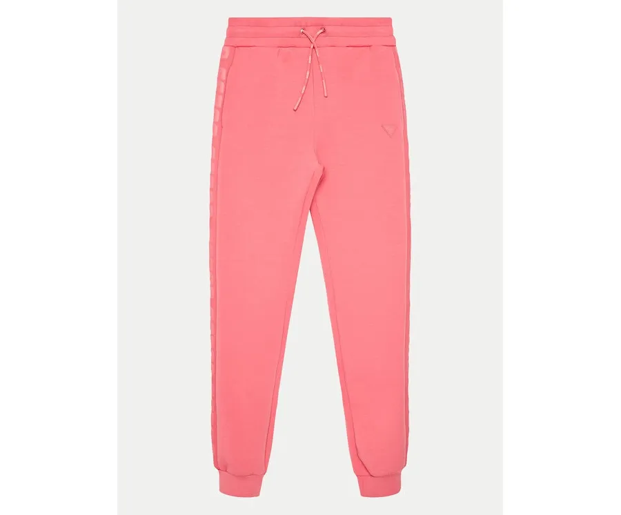 obrazek 1 Guess Spodnie dresowe J2YQ24 FL03S Różowy Regular Fit