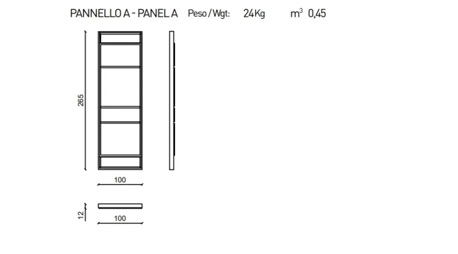 obrazek 5 Włoska boiseria - stylowy panel z możliwością oświetlenia - Ulivi Salotti