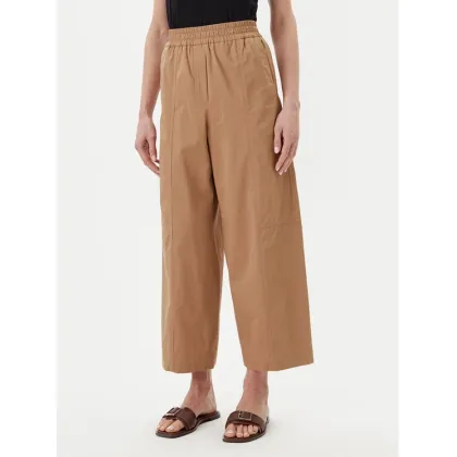 Zdjęcie Weekend Max Mara Spodnie materiałowe Milva 2515131092 Brązowy Relaxed Fit