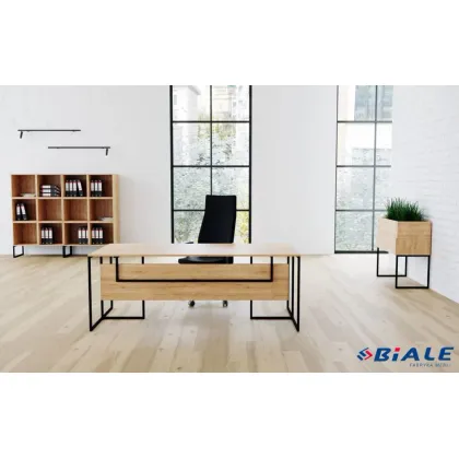 Zdjęcie Fantastyczne biurko gabinetowe do oryginalnych pomieszczeń biurowych