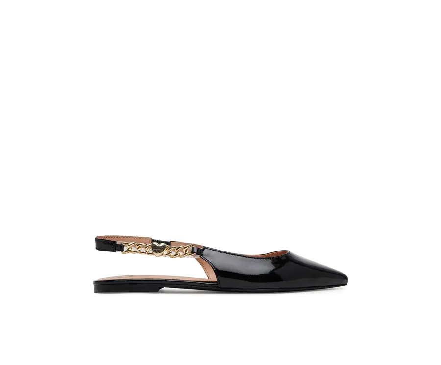 obrazek 1 LOVE MOSCHINO Baleriny JA11041G0MIH0000 Czarny