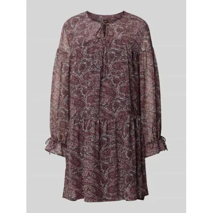 Zdjęcie Sukienka mini z wycięciem w kształcie łezki model ‘Diveno’