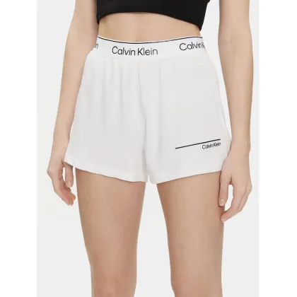 Zdjęcie Calvin Klein Swimwear Szorty plażowe KW0KW02477 Biały Relaxed Fit