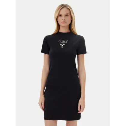 Zdjęcie Guess Sukienka codzienna V4YK02 KCDH1 Czarny Regular Fit