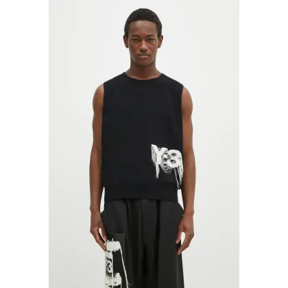 Zdjęcie Y-3 kamizelka Knit Vest męska kolor czarny JN1983