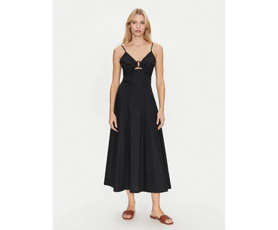 obrazek 1 Simona Corsellini Sukienka koktajlowa P25CPAB01101 Czarny Slim Fit