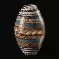 Picture Decorative Italian vase made of Murano glass