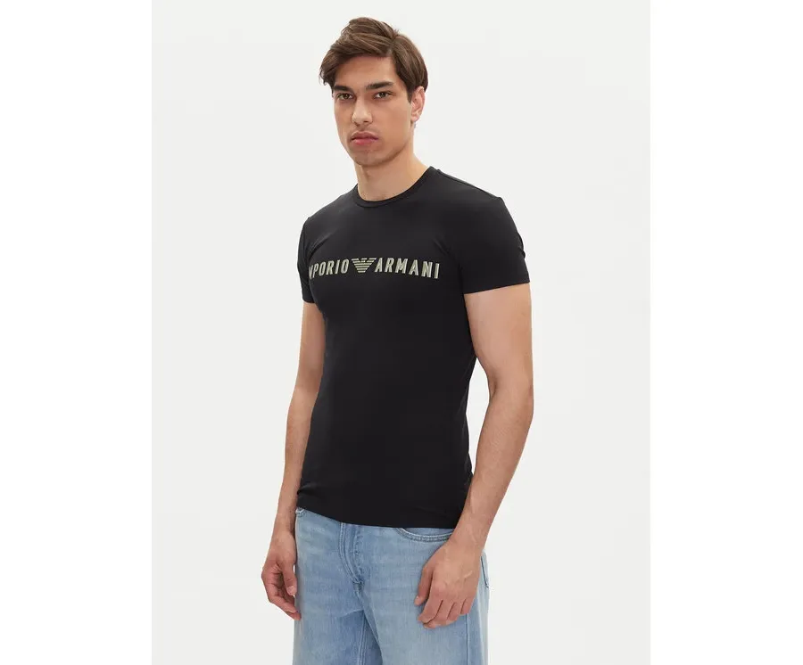 obrazek 1 Emporio Armani Underwear T-Shirt EM000375 AF10772 UC001 Czarny Slim Fit