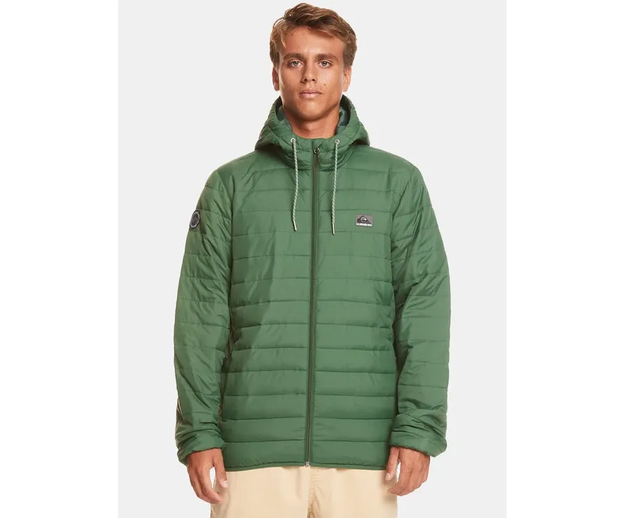 obrazek 1 Quiksilver Kurtka przejściowa Scaly Hood Jckt EQYJK04008 Zielony Regular Fit