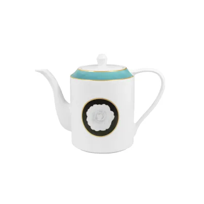 Zdjęcie Luksusowy porcelanowy dzbanek do kawy lub herbaty z kolekcji Camellia - Porcel