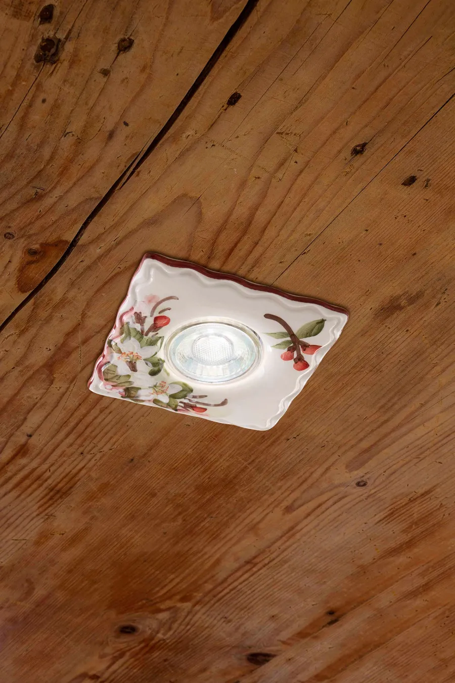 obrazek 2 Włoski kwadratowy reflektor sufitowy Pescara w stylu klasycznym