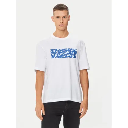 Zdjęcie Hugo T-Shirt Nalayo 50515203 Biały Regular Fit HUGO