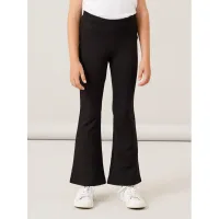 Zdjęcie NAME IT Spodnie materiałowe 13177337 Czarny Bootcut Fit