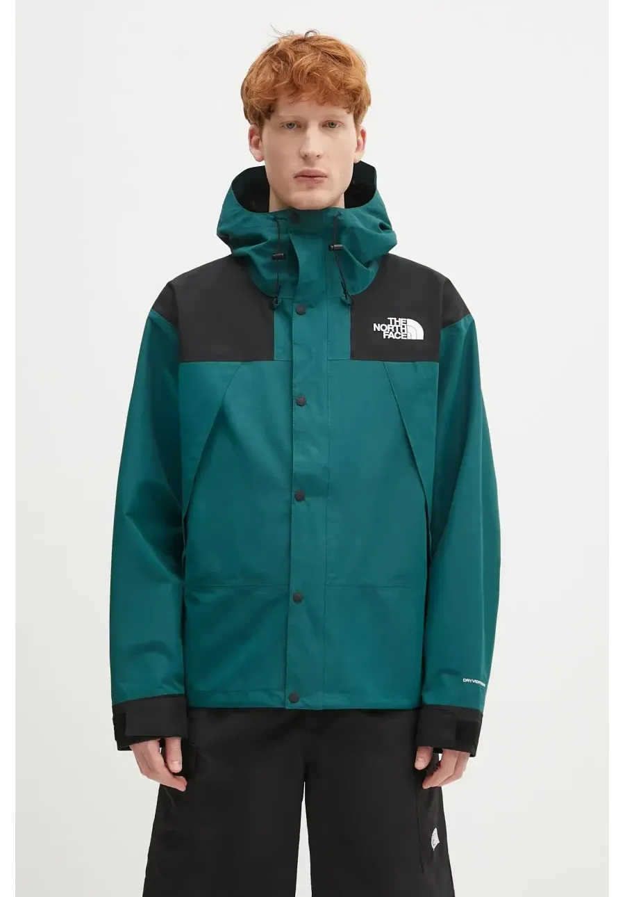 obrazek 1 The North Face kurtka Dryvent Mono Mountain kolor turkusowy przejściowa NF0A88XF5861