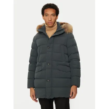 Zdjęcie Hetregó Kurtka puchowa Parker 8N436M Zielony Regular Fit