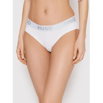 Zdjęcie Hugo Figi klasyczne Brief Sporty Logo 50469643 Biały HUGO