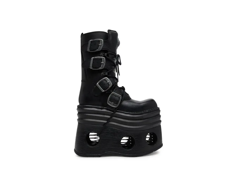obrazek 1 NEW ROCK Botki M-373-C446 Czarny