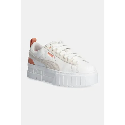 Zdjęcie Puma sneakersy skórzane Mayze Mix Wns kolor biały