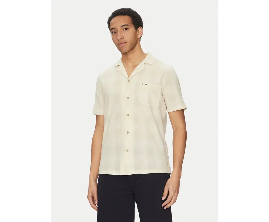 obrazek 1 Guess Koszula F5GH03 WH431 Beżowy Regular Fit