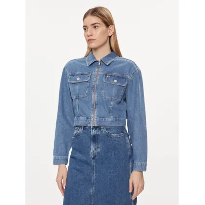 Zdjęcie Tommy Jeans Kurtka jeansowa Claire DW0DW17656 Niebieski Regular Fit