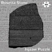 Picture Puzzle for adults British Museum: Rosetta Stone (800 pieces) - Flame Tree Publishing