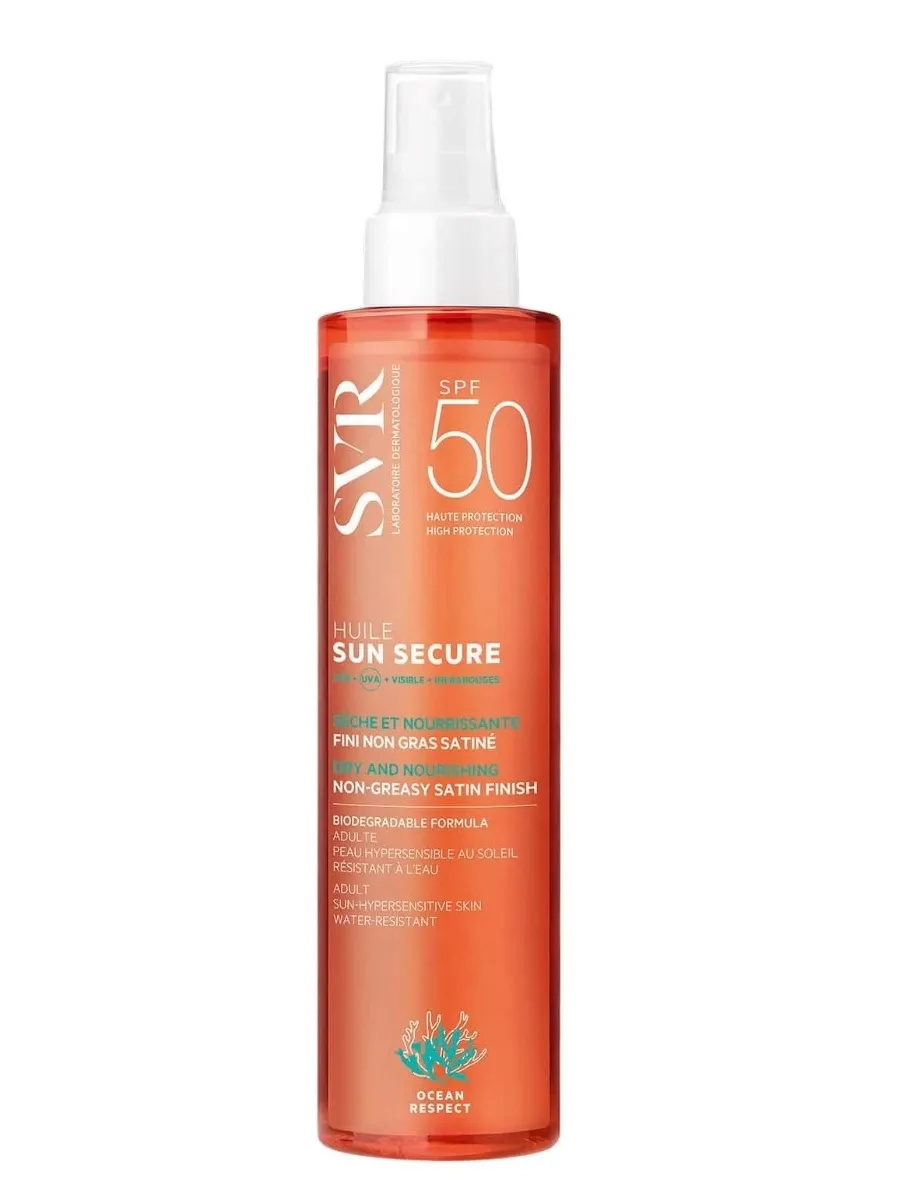 obrazek 1 SVR Sun Secure Suchy olejek ochronny SPF50+  200 ml