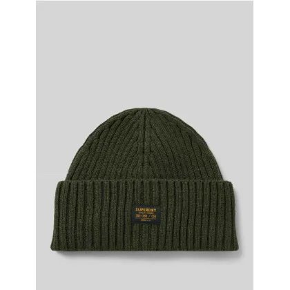 Zdjęcie Czapka z mieszanki wełny z naszywką z logo model ‘WORKWEAR’