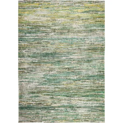 Zdjęcie Nieszablonowy zielony dywan w paski - INFINITE GREENS 8874