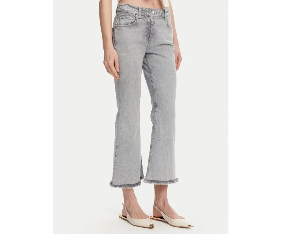 obrazek 1 Marella Jeansy Fcrop 2513181114 Szary Flare Fit
