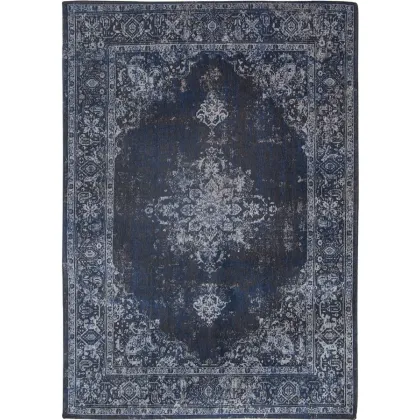 Zdjęcie Ekskluzywny granatowy dywan klasyczny - FLOW 8678