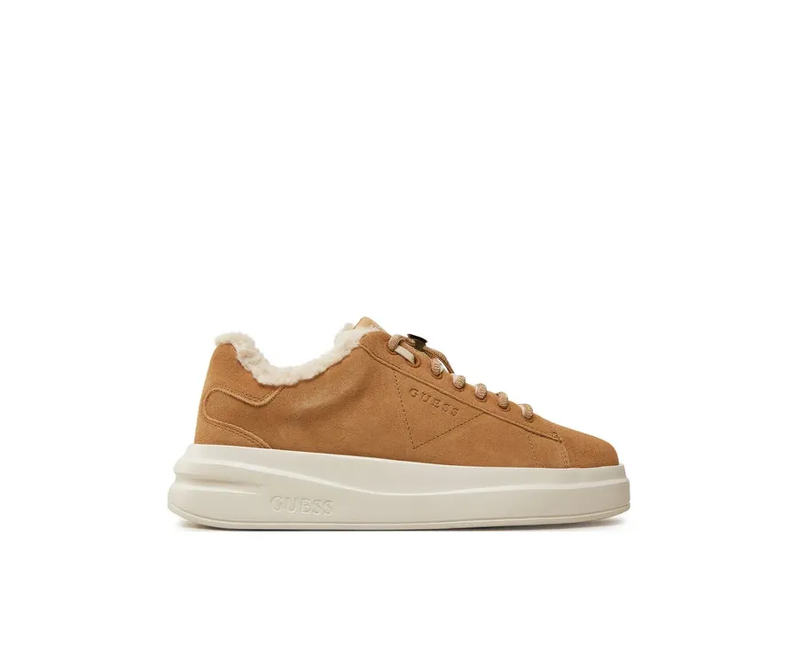 obrazek 1 Guess Sneakersy Elbina FLFELB SUE12 Brązowy