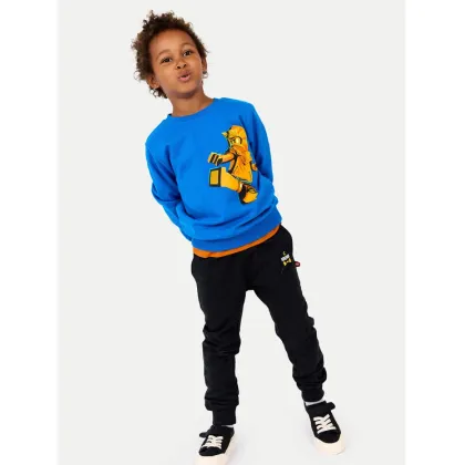 Zdjęcie LEGO Spodnie dresowe Ninjago 12011289 Czarny Regular Fit