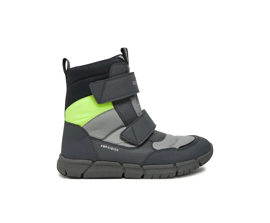 obrazek 1 Geox Śniegowce J Flexyper Boy B Abx J169XC 0FU50 C9191 S Szary