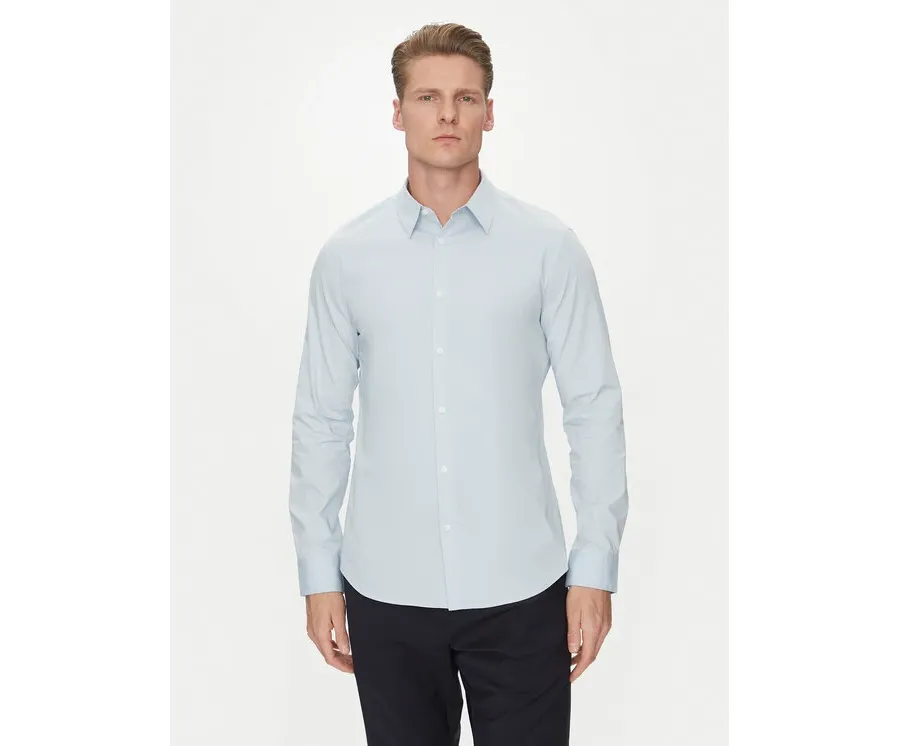 obrazek 1 Calvin Klein Koszula LV04LB145G Błękitny Slim Fit