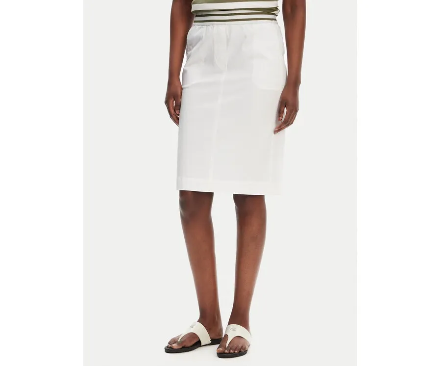 obrazek 1 Olsen Spódnica ołówkowa 16001367 Biały Slim Fit