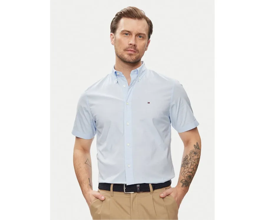 obrazek 1 Tommy Hilfiger Koszula MW0MW33809 Błękitny Regular Fit