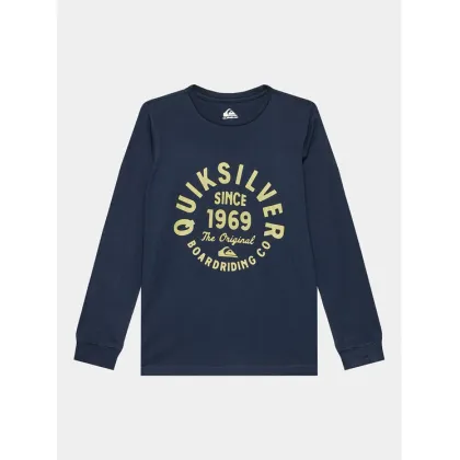 Zdjęcie Quiksilver Bluzka Circlescriptfro Tees EQBZT04668 Granatowy Regular Fit