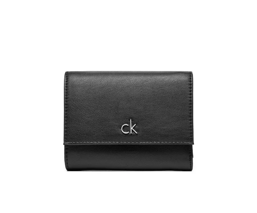 obrazek 1 Calvin Klein Mały Portfel Damski Ck Daily Medium Trifold_Pbl K60K612851 Czarny