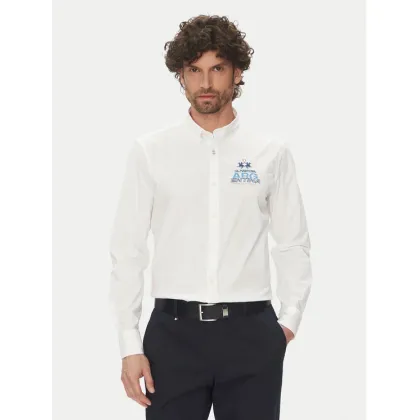 Zdjęcie La Martina Koszula Alfred MAC601 PP483 Biały Regular Fit