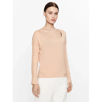 Zdjęcie Calvin Klein Underwear Koszulka piżamowa 000QS7006E Beżowy Regular Fit